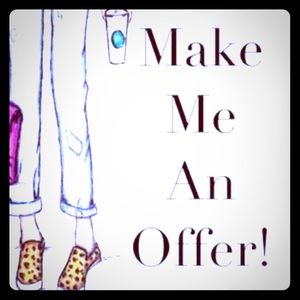 If you see something you like, make an offer!